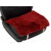  
Квадрат на сиденье (A) 50х50 Короткий ворс: Красный